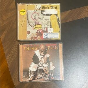 Frank Zappa TWO CD Set; Uncle Meat, Thing-Fish